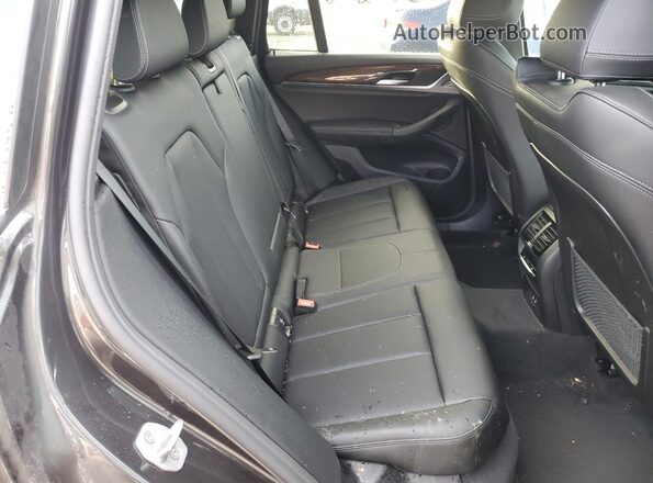 5UX53DP07R9W18255 2024 BMW X3 Black Вид задньої частини салону