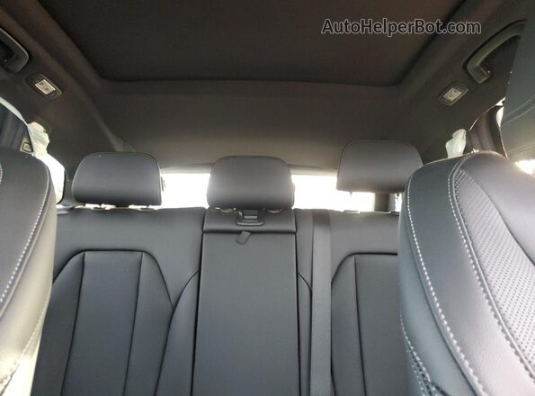 5UX53DP07R9W18255 2024 BMW X3 Black Вид задніх сидінь