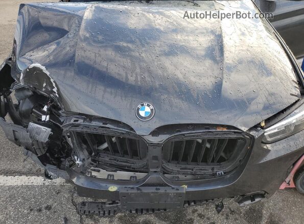 5UX53DP07R9W18255 2024 BMW X3 Black Вид підкапотного простору