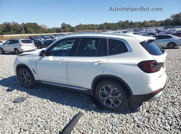 5UX53DP09N9K02248 2022 BMW X3 White Задня ліва чверть