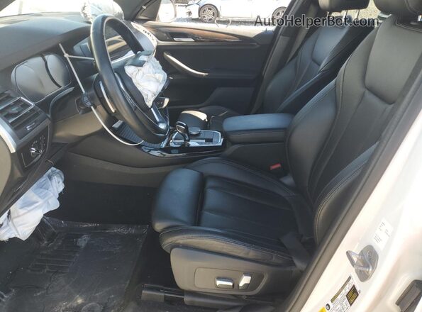 5UX53DP09N9K02248 2022 BMW X3 White Вид салону спереду