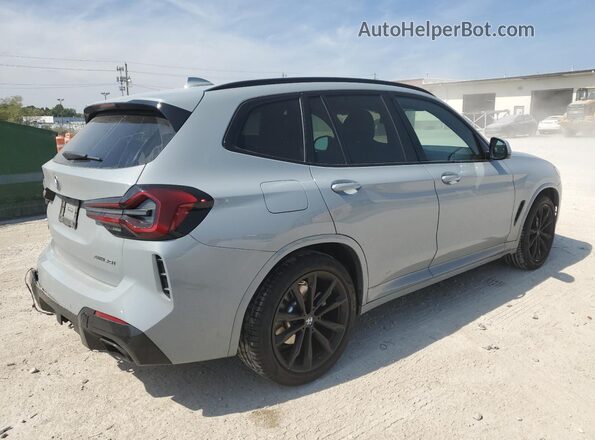 5UX53DP0XN9J19976 2022 BMW X3 Gray Задня права чверть