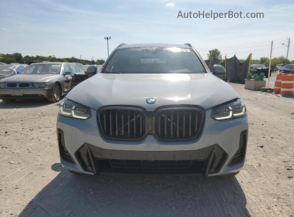 5UX53DP0XN9J19976 2022 BMW X3 Gray Вид спереду