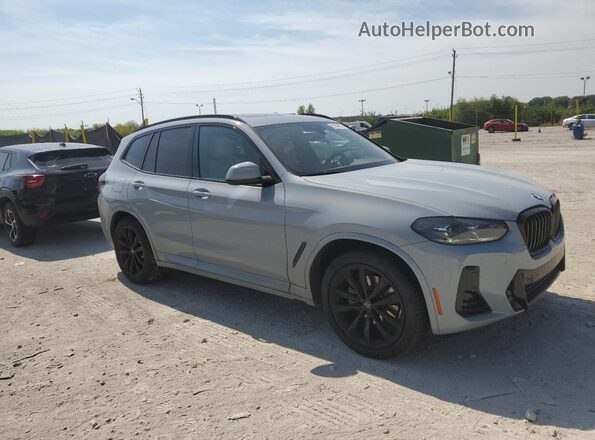 5UX53DP0XN9J19976 2022 BMW X3 Gray Передня права чверть