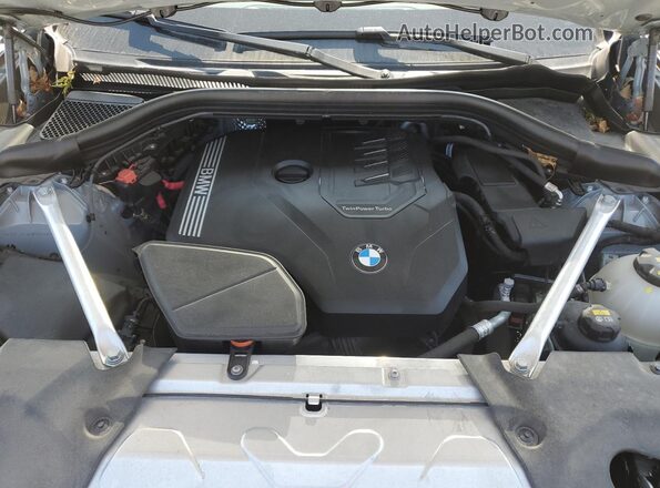 5UX53DP0XN9J19976 2022 BMW X3 Gray Вид підкапотного простору