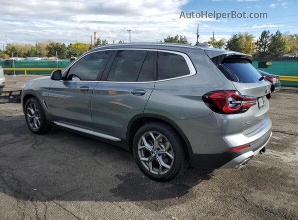 5UX53DP0XR9W09355 2024 BMW X3 Gray Հետևի ձախ