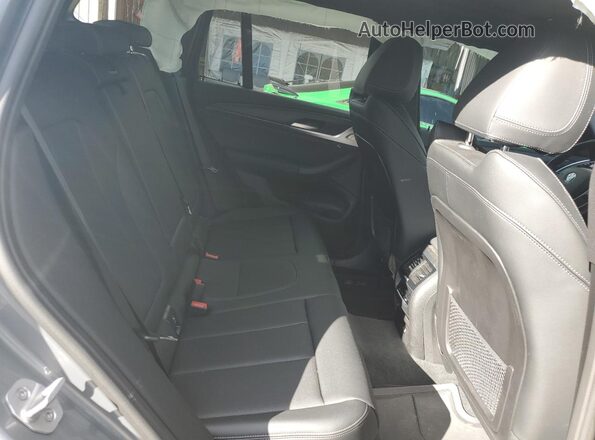 5UX53DP0XR9W09355 2024 BMW X3 Gray Հետևի նստատեղերի տեսք