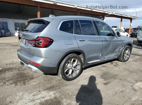 5UX53DP0XR9W09355 2024 BMW X3 Gray Հետևի աջ