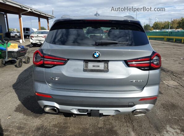 5UX53DP0XR9W09355 2024 BMW X3 Gray Հետևի տեսք