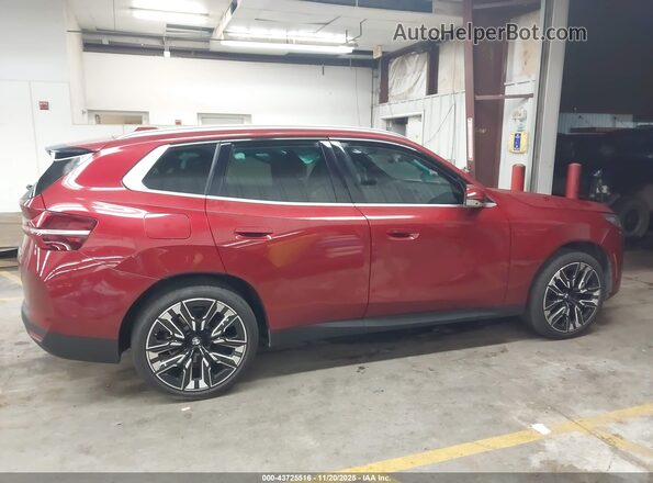5UX53GP01S9Z68892 2025 BMW X3 Red Սալոնի հետևի տեսք