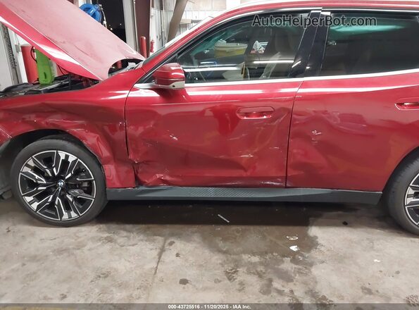 5UX53GP01S9Z68892 2025 BMW X3 Red Դիմացի տեսք
