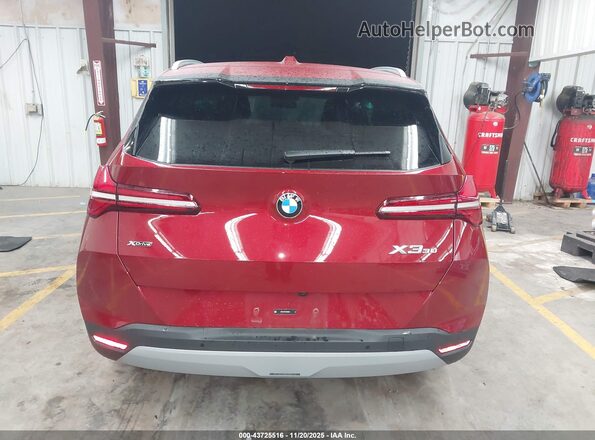 5UX53GP01S9Z68892 2025 BMW X3 Red 