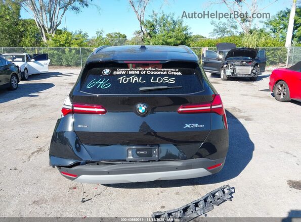 5UX53GP04S9003122 2025 BMW X3 Black 