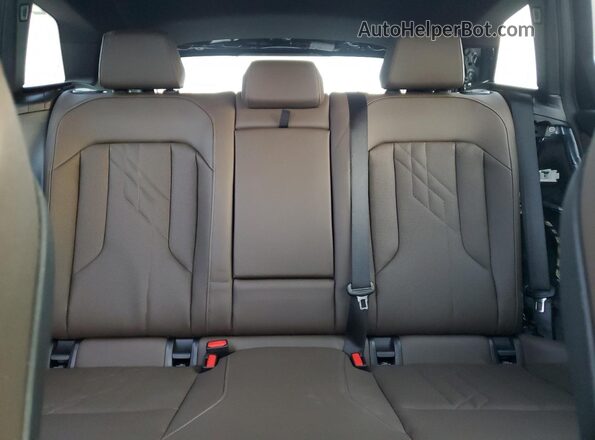 5UX53GP09S9017825 2025 BMW X3 Blue Rear seats view