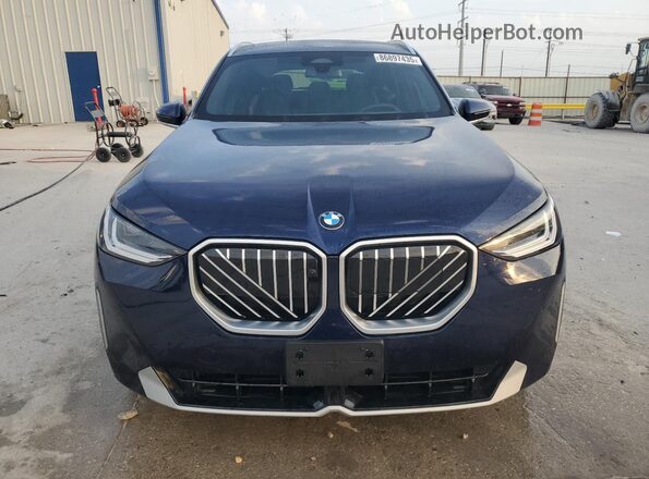 5UX53GP09S9017825 2025 BMW X3 Blue Front view