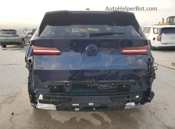 5UX53GP09S9017825 2025 BMW X3 Blue Rear view