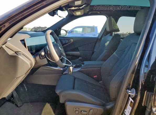 5UX53GP09S9061730 2025 BMW X3 Black Widok wnętrza z przodu