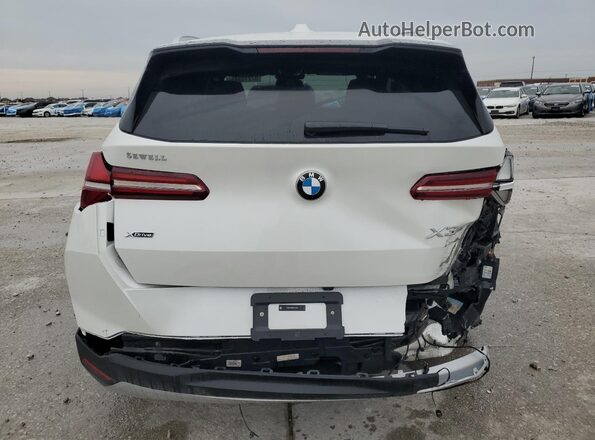 5UX53GP09S9119139 2025 BMW X3 White Rear view