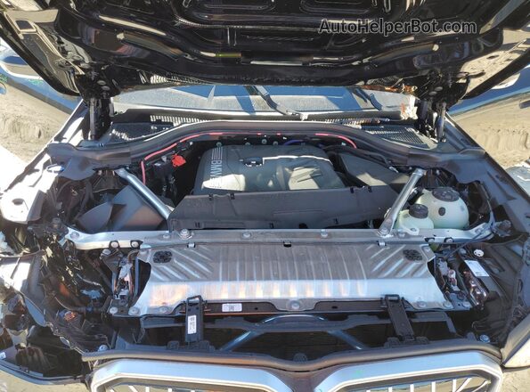 5UX53GP0XS9010348 2025 BMW X3 Black Engine compartment view