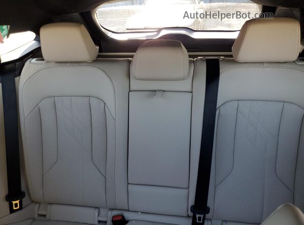 5UX53GP0XS9010348 2025 BMW X3 Black Rear seats view