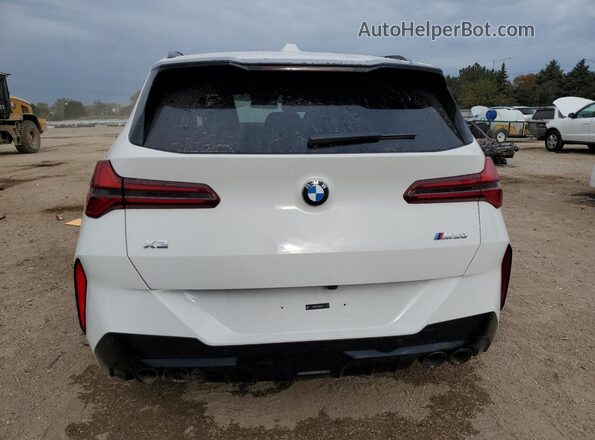 5UX73GP06S9010503 2025 BMW X3 White უკანა ხედი