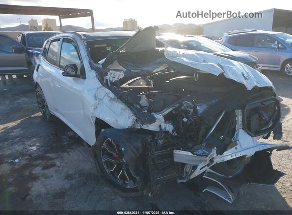 5UX73GP09S9072719 2025 BMW X3 White Դիմացի տեսք