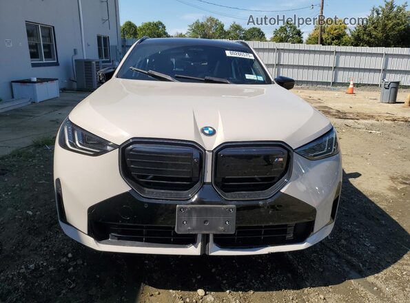 5UX73GP09S9Y62117 2025 BMW X3 Cream წინა ხედი