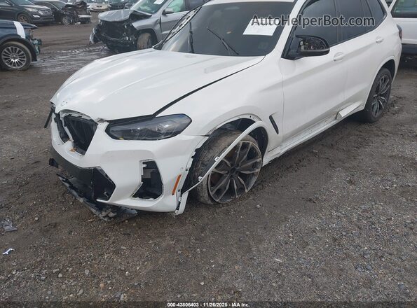 5UX83DP06N9K90138 2022 BMW X3 White Vista frontal