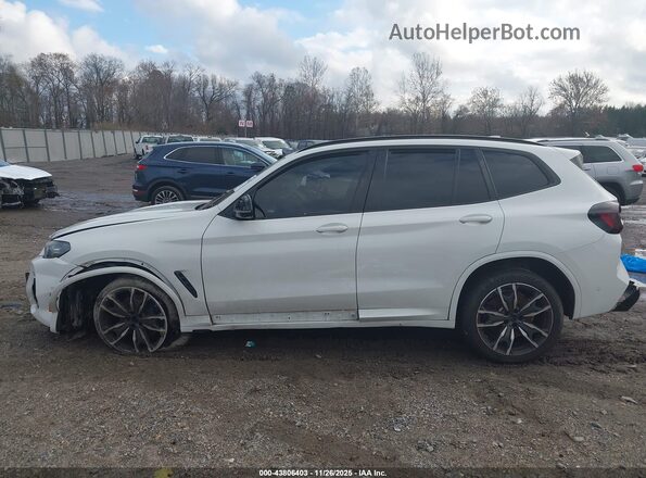 5UX83DP06N9K90138 2022 BMW X3 White Vista interior de 360 grados