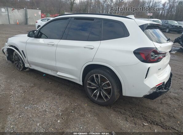 5UX83DP06N9K90138 2022 BMW X3 White Trasero izquierdo
