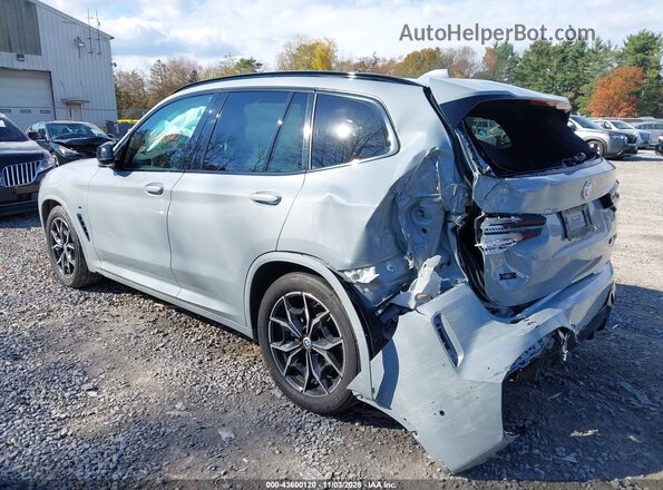 5UX83DP09N9L00032 2022 BMW X3 Pewter Tył lewy