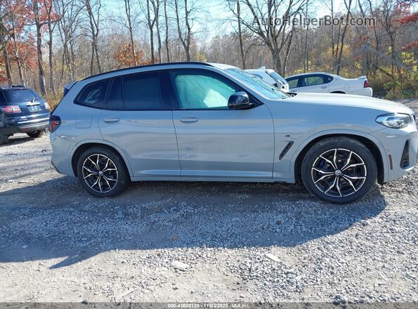 5UX83DP09N9L00032 2022 BMW X3 Pewter Widok zestawu wskaźników