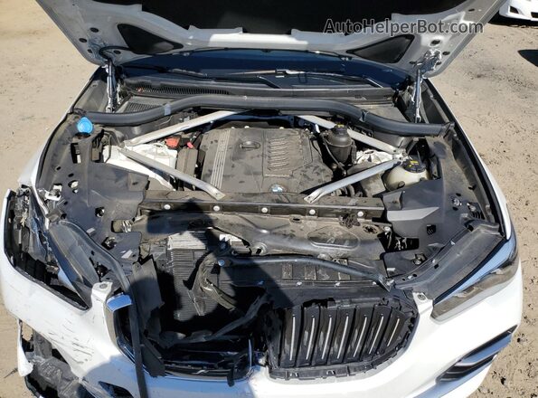 5UXCR4C01L9B89426 2020 BMW X5 White Widok komory silnika