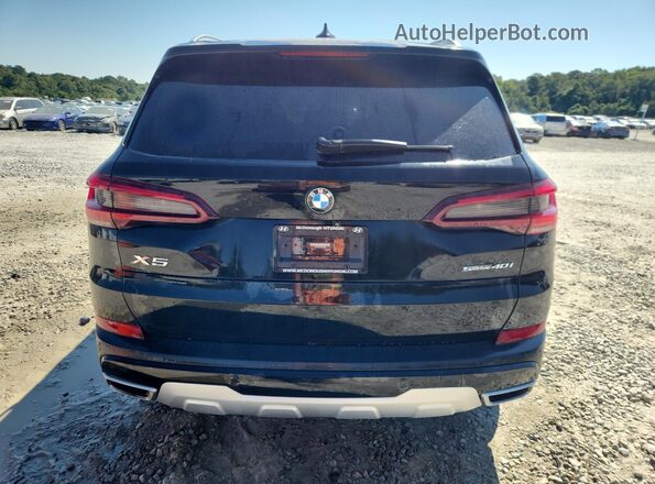 5UXCR4C01L9C67560 2020 BMW X5 Black Rear view