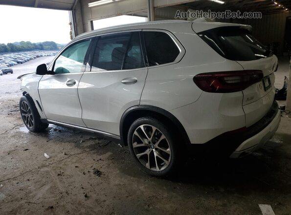 5UXCR4C02P9R40049 2023 BMW X5 White Rear left
