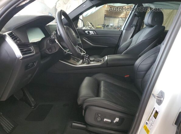 5UXCR4C02P9R40049 2023 BMW X5 White Front interior view