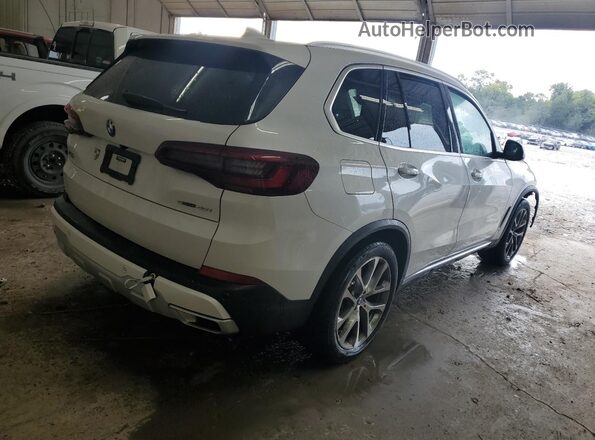5UXCR4C02P9R40049 2023 BMW X5 White Rear right