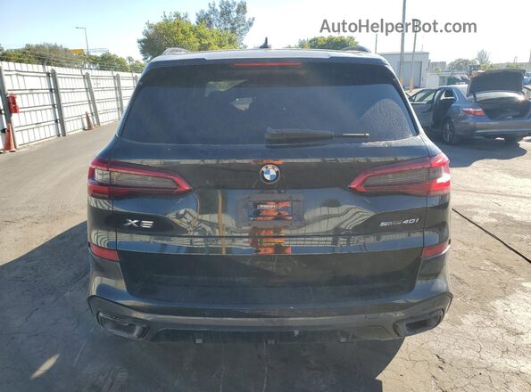 5UXCR4C05LLT19076 2020 BMW X5 Black Rear view