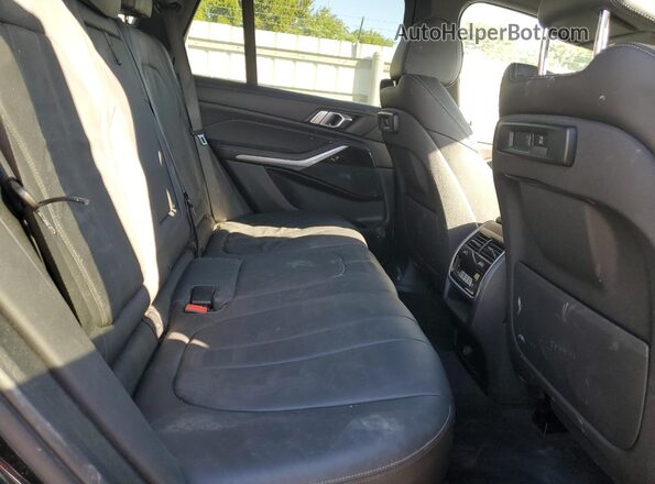 5UXCR4C05LLT19076 2020 BMW X5 Black Rear interior view