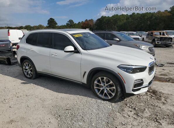 5UXCR4C06L9B04970 2020 BMW X5 White Передня права чверть