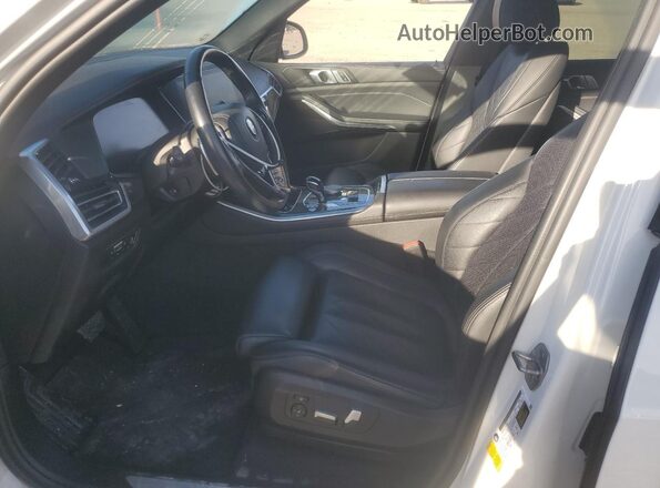 5UXCR4C06P9P10532 2023 BMW X5 White წინა სალონის ხედი