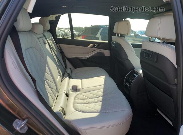5UXCR4C06P9R07300 2023 BMW X5 Green Vista interior trasera
