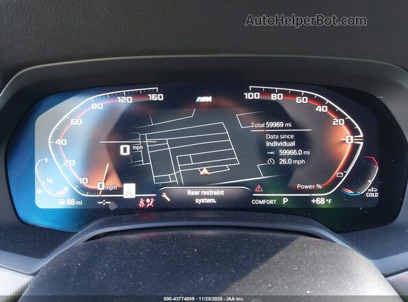 5UXCR4C07P9R10285 2023 BMW X5 Black Widok tylnych siedzeń