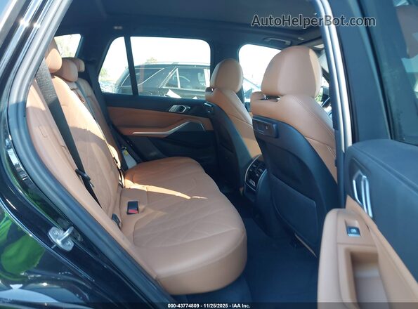 5UXCR4C07P9R10285 2023 BMW X5 Black Widok naklejki z numerem VIN