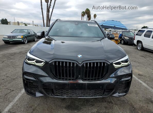 5UXCR4C07P9R89473 2023 BMW X5 Black Widok z przodu