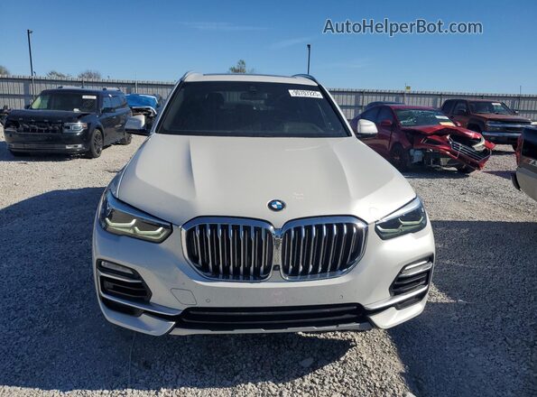 5UXCR4C08LLW64246 2020 BMW X5 White Вид спереду