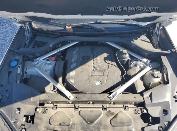 5UXCR4C08LLW64246 2020 BMW X5 White Вид підкапотного простору