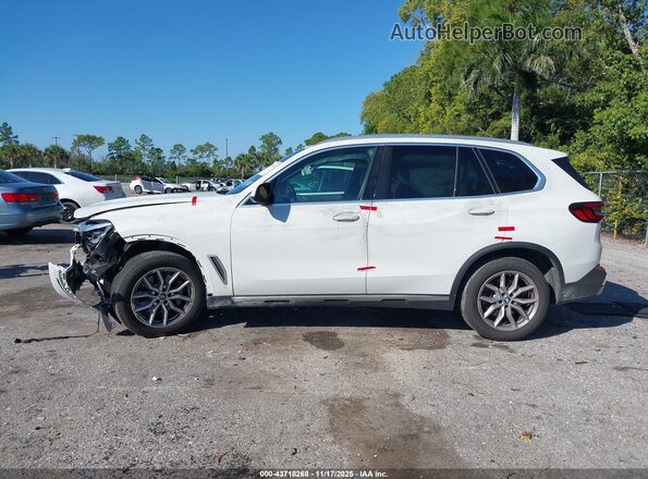 5UXCR6C01P9P47998 2023 BMW X5 White Սալոնի հետևի տեսք