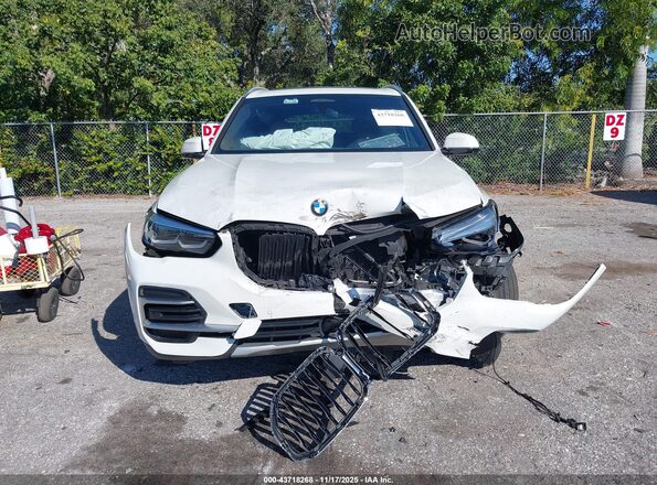 5UXCR6C01P9P47998 2023 BMW X5 White Դիմացի տեսք