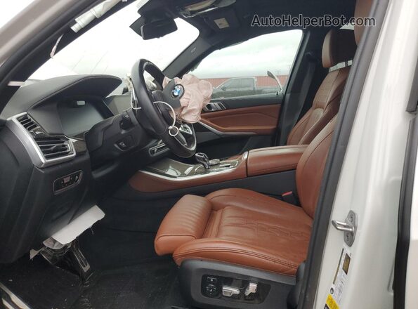 5UXCR6C01P9R78965 2023 BMW X5 White Սալոնի դիմացի տեսք